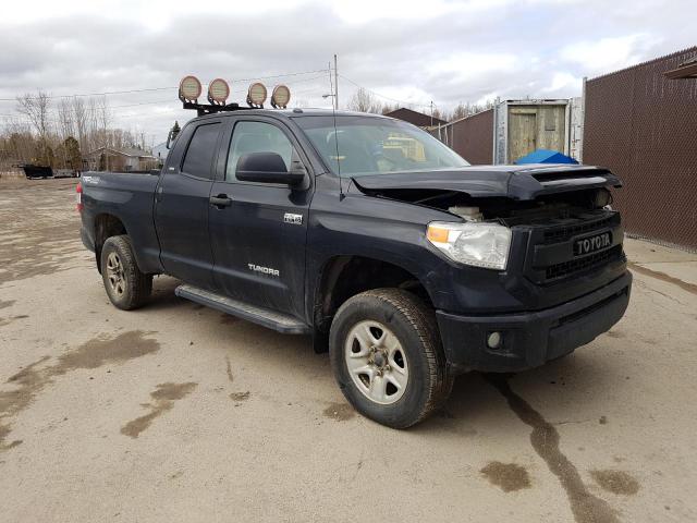 5TFUY5F10HX603301 - 2017 TOYOTA TUNDRA DOUBLE CAB SR/SR5 BLACK photo 4