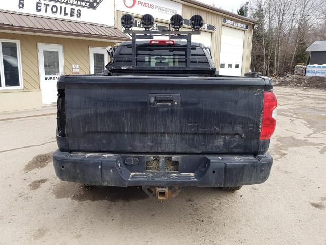 5TFUY5F10HX603301 - 2017 TOYOTA TUNDRA DOUBLE CAB SR/SR5 BLACK photo 6