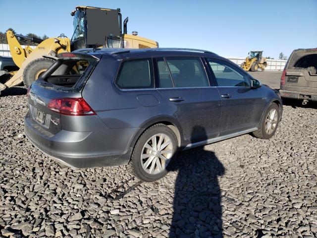 3VWH17AU8HM522116 - 2017 VOLKSWAGEN GOLF ALLTR S GRAY photo 3