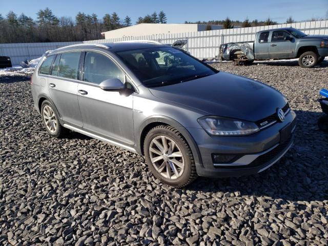 3VWH17AU8HM522116 - 2017 VOLKSWAGEN GOLF ALLTR S GRAY photo 4