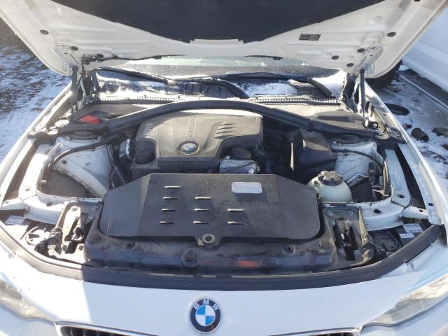 WBA3N5C58EK196071 - 2014 BMW 428 XI WHITE photo 11