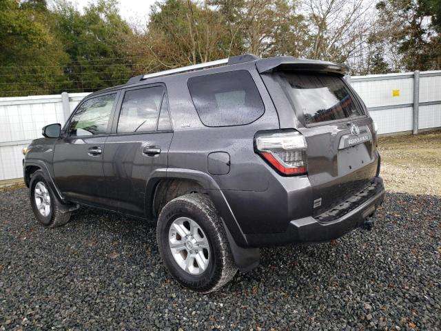 JTEFU5JR0M5239691 - 2021 TOYOTA 4RUNNER SR5 GRAY photo 2