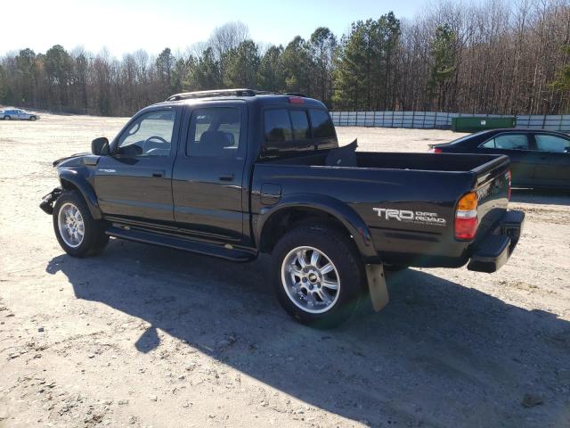 5TEGN92N03Z224984 - 2003 TOYOTA TACOMA DOUBLE CAB PRERUNNER BLACK photo 2