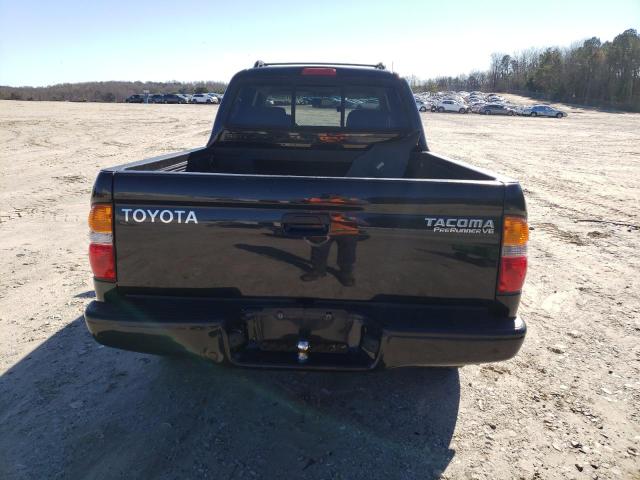 5TEGN92N03Z224984 - 2003 TOYOTA TACOMA DOUBLE CAB PRERUNNER BLACK photo 6