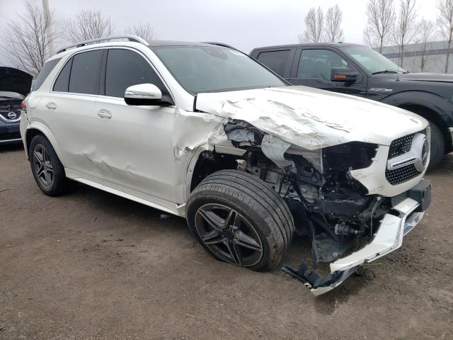 4JGFB4KBXMA300411 - 2021 MERCEDES-BENZ GLE 350 4MATIC WHITE photo 4