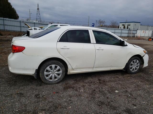 2T1BU4EE0AC323531 - 2010 TOYOTA COROLLA BASE WHITE photo 3