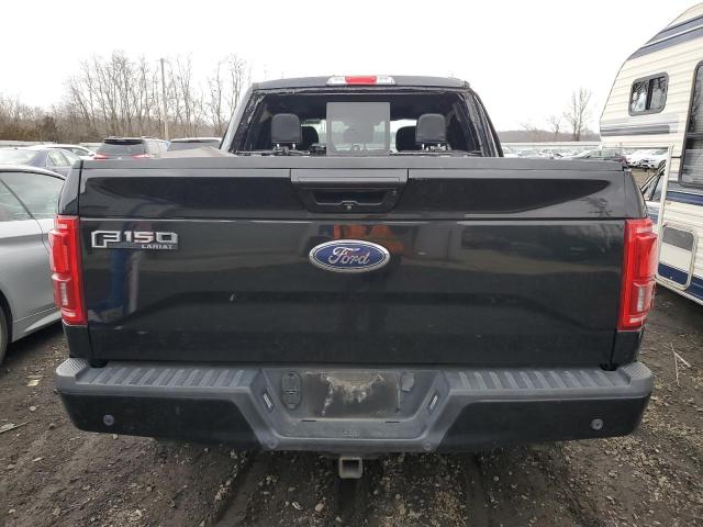 1FTEW1EG3FFA37033 - 2015 FORD F150 SUPERCREW BLACK photo 6