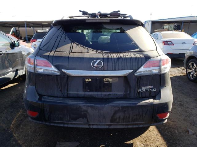 2T2BK1BA3FC338761 - 2015 LEXUS RX 350 BASE CHARCOAL photo 6