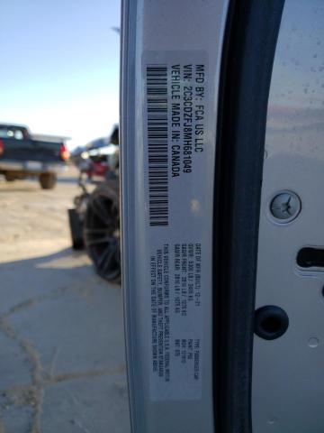 2C3CDZFJ8MH681049 - 2021 DODGE CHALLENGER R/T SCAT PACK GRAY photo 12