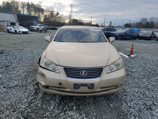 JTHBJ46G572049483 - 2007 LEXUS ES 350 GOLD photo 5