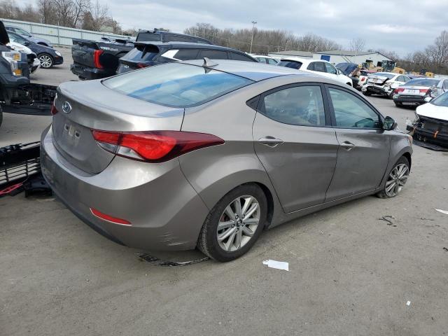 5NPDH4AE2FH559959 - 2015 HYUNDAI ELANTRA SE TAN photo 3