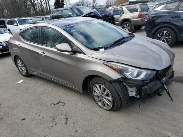 5NPDH4AE2FH559959 - 2015 HYUNDAI ELANTRA SE TAN photo 4