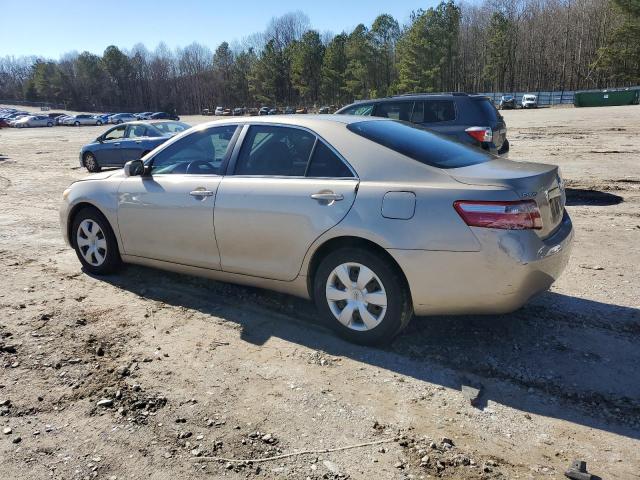 4T1BE46K07U722657 - 2007 TOYOTA CAMRY CE GOLD photo 2