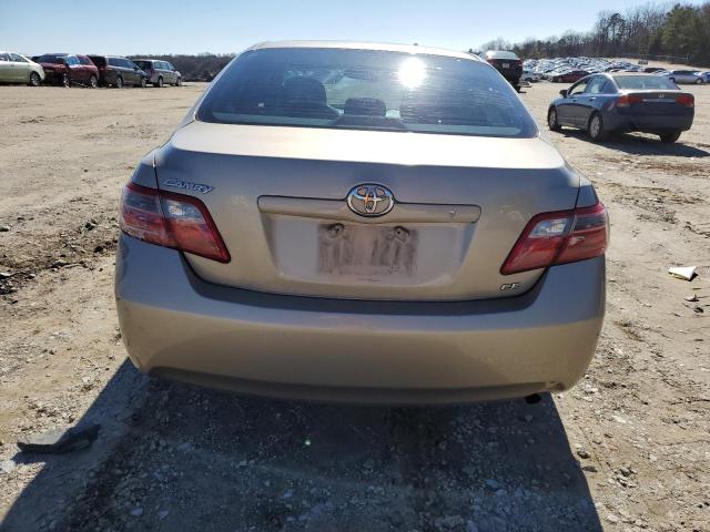 4T1BE46K07U722657 - 2007 TOYOTA CAMRY CE GOLD photo 6