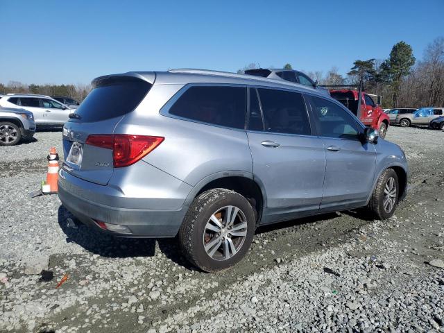 5FNYF6H80GB114672 - 2016 HONDA PILOT EXL SILVER photo 3