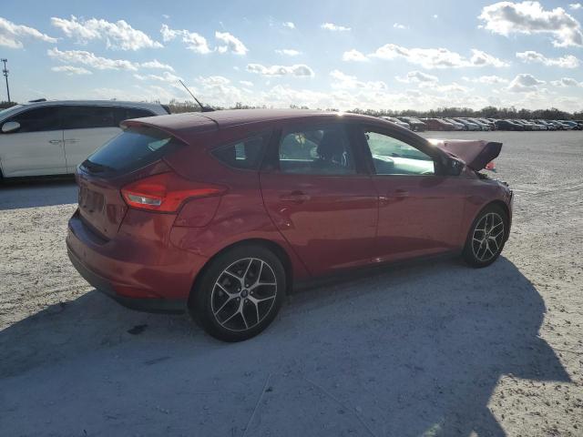 1FADP3M21HL309714 - 2017 FORD FOCUS SEL RED photo 3