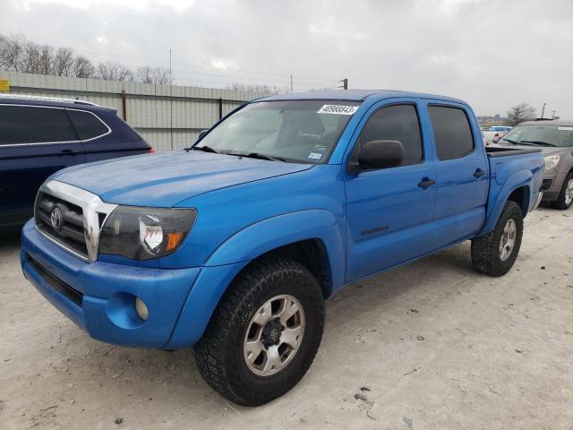 3TMJU62N19M080679 - 2009 TOYOTA TACOMA DOUBLE CAB PRERUNNER BLUE photo 1