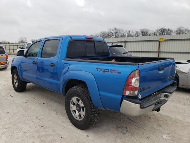 3TMJU62N19M080679 - 2009 TOYOTA TACOMA DOUBLE CAB PRERUNNER BLUE photo 2