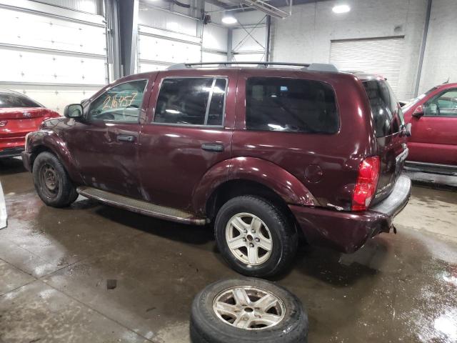 1D4HB58D44F239901 - 2004 DODGE DURANGO LIMITED BURGUNDY photo 2