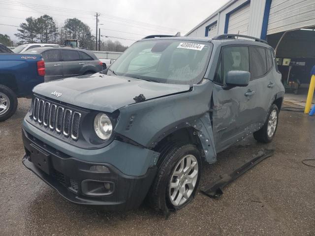 ZACCJBBB5JPH57704 - 2018 JEEP RENEGADE LATITUDE GRAY photo 1