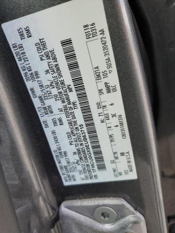 1FMCU0GX9EUB63715 - 2014 FORD ESCAPE SE GRAY photo 13