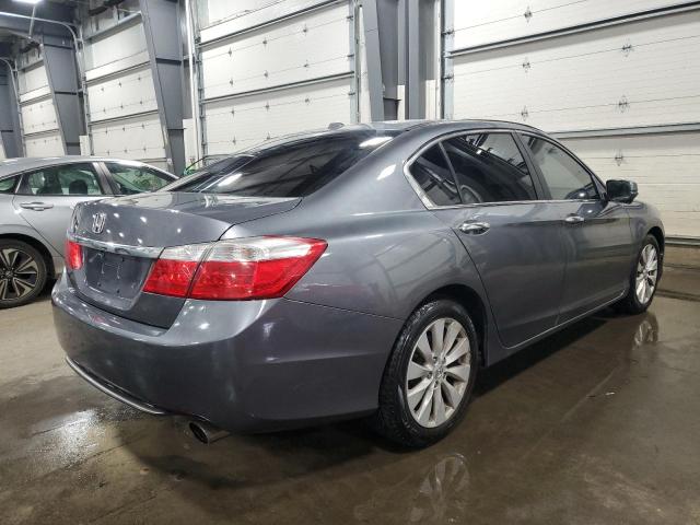 1HGCR2F85EA294428 - 2014 HONDA ACCORD EXL GRAY photo 3