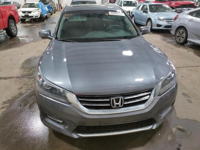 1HGCR2F85EA294428 - 2014 HONDA ACCORD EXL GRAY photo 5