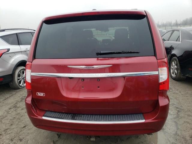 2A4RR5DG1BR746753 - 2011 CHRYSLER TOWN & COU TOURING RED photo 6