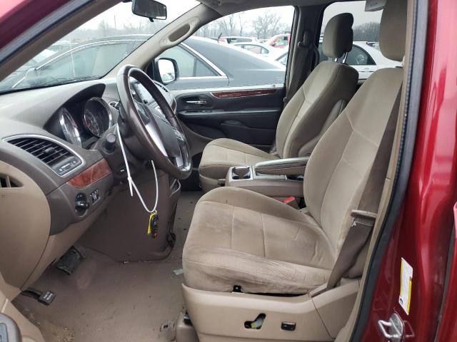 2A4RR5DG1BR746753 - 2011 CHRYSLER TOWN & COU TOURING წითელი ფოტო 7