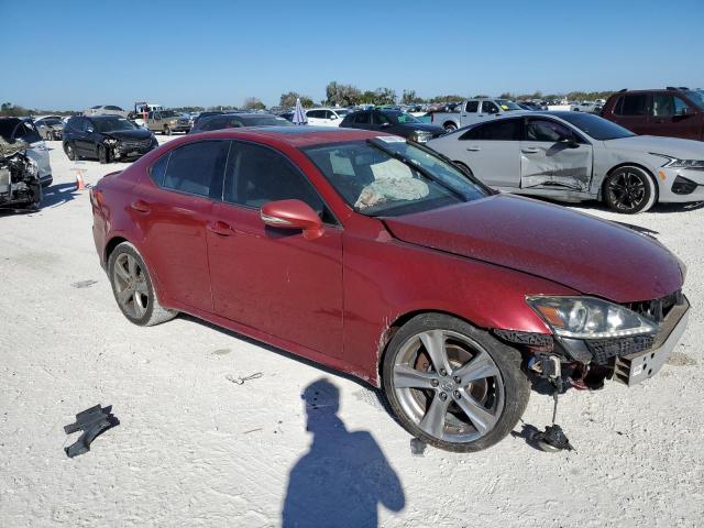 JTHBF5C29C5179310 - 2012 LEXUS IS 250 RED photo 4