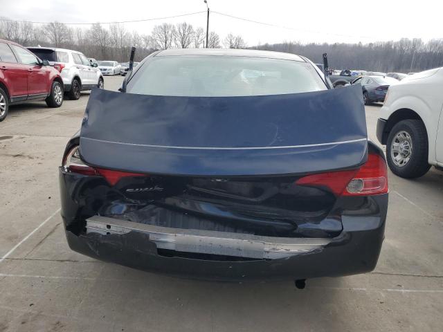 1HGFA16517L018811 - 2007 HONDA CIVIC LX BLACK photo 6