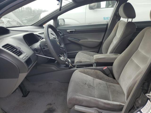 1HGFA16517L018811 - 2007 HONDA CIVIC LX BLACK photo 7