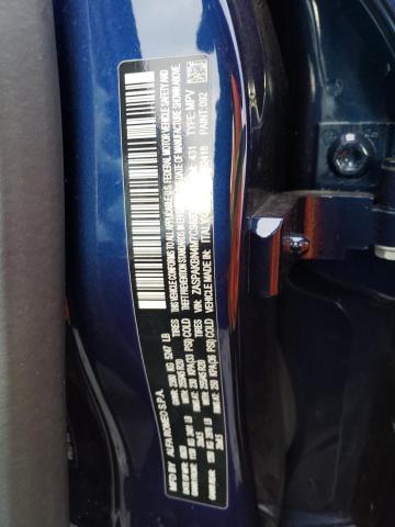 ZASPAKBN4M7C98833 - 2021 ALFA ROMEO STELVIO TI Синий фото 13