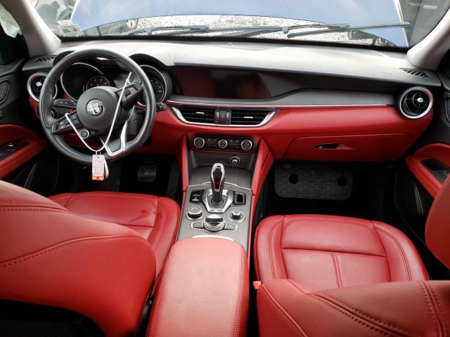 ZASPAKBN4M7C98833 - 2021 ALFA ROMEO STELVIO TI Синий фото 8