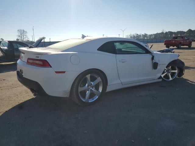 2G1FD1E37F9311259 - 2015 CHEVROLET CAMARO LT WHITE photo 3