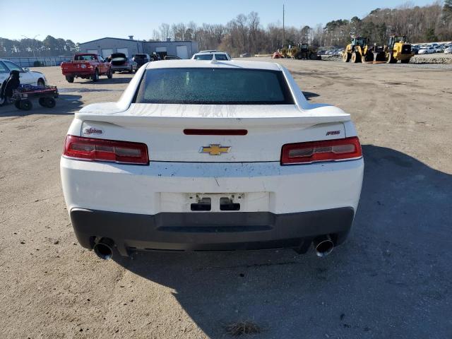 2G1FD1E37F9311259 - 2015 CHEVROLET CAMARO LT WHITE photo 6