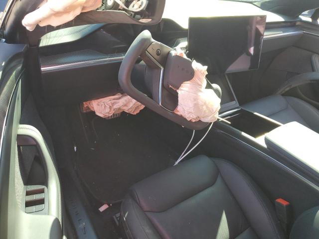 5YJSA1E57NF490333 - 2022 TESLA MODEL S შავი ფოტო 8