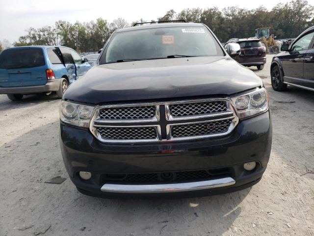 1C4SDHET1CC105955 - 2012 DODGE DURANGO CITADEL BLACK photo 5