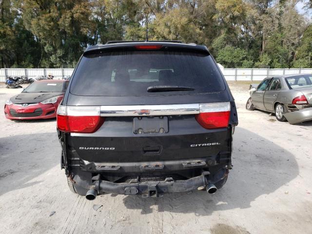 1C4SDHET1CC105955 - 2012 DODGE DURANGO CITADEL BLACK photo 6