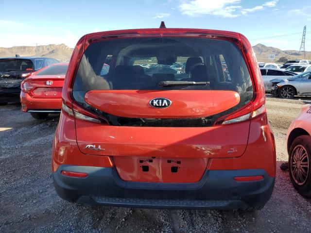 KNDJ23AU3L7040604 - 2020 KIA SOUL LX RED photo 6