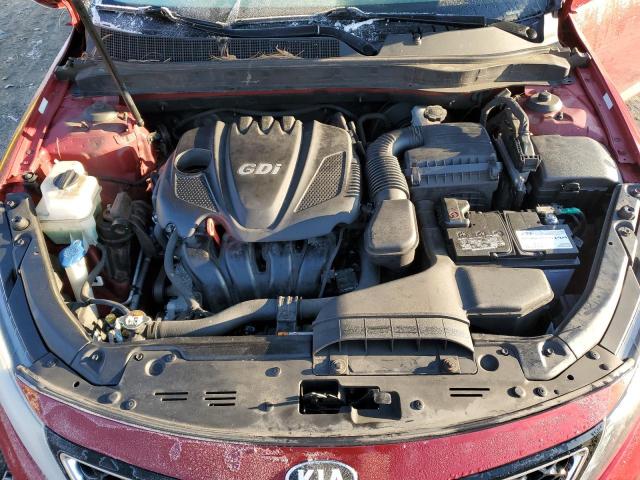 5XXGN4A7XEG295813 - 2014 KIA OPTIMA EX RED photo 11