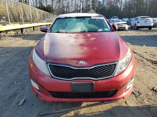 5XXGN4A7XEG295813 - 2014 KIA OPTIMA EX RED photo 5