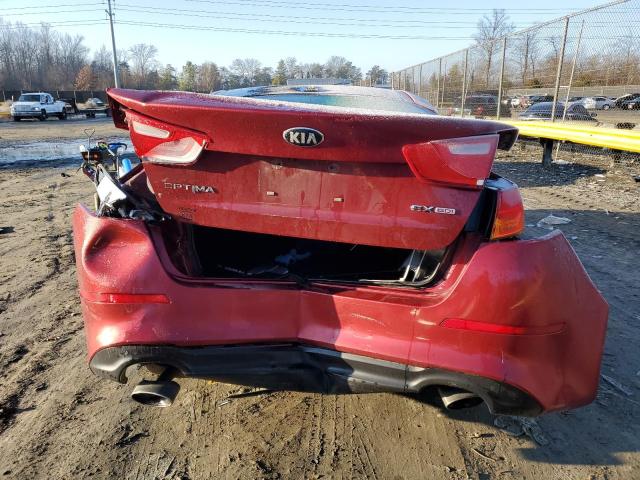 5XXGN4A7XEG295813 - 2014 KIA OPTIMA EX RED photo 6