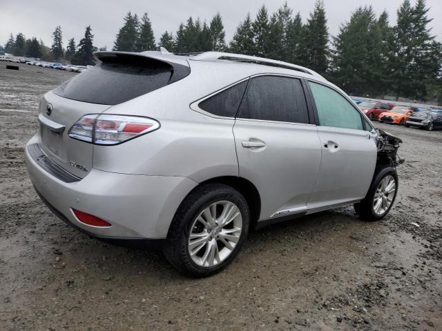 JTJBC1BA2B2036725 - 2011 LEXUS RX 450 SILVER photo 3