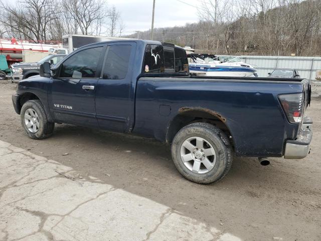 1N6BA06B36N549800 - 2006 NISSAN TITAN XE ლურჯი ფოტო 2