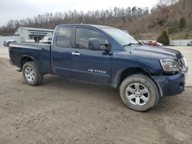 1N6BA06B36N549800 - 2006 NISSAN TITAN XE ლურჯი ფოტო 4