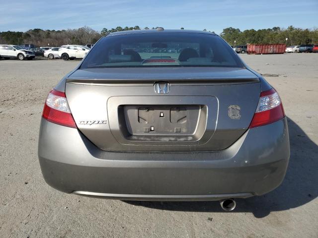 2HGFG12958H542825 - 2008 HONDA CIVIC EXL GRAY photo 6