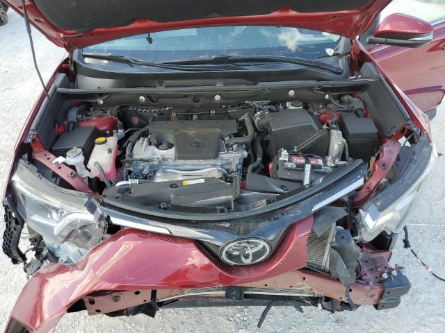 2T3WFREV1JW481603 - 2018 TOYOTA RAV4 ADVENTURE RED photo 11