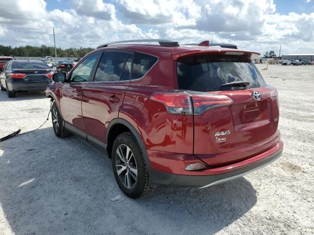 2T3WFREV1JW481603 - 2018 TOYOTA RAV4 ADVENTURE RED photo 2