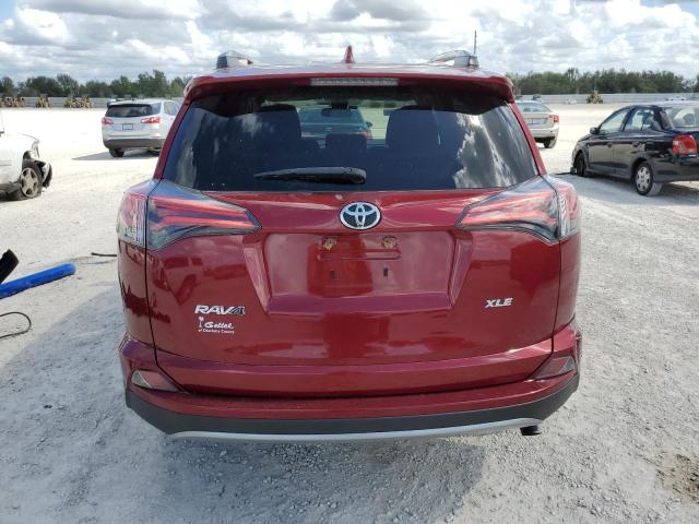 2T3WFREV1JW481603 - 2018 TOYOTA RAV4 ADVENTURE RED photo 6